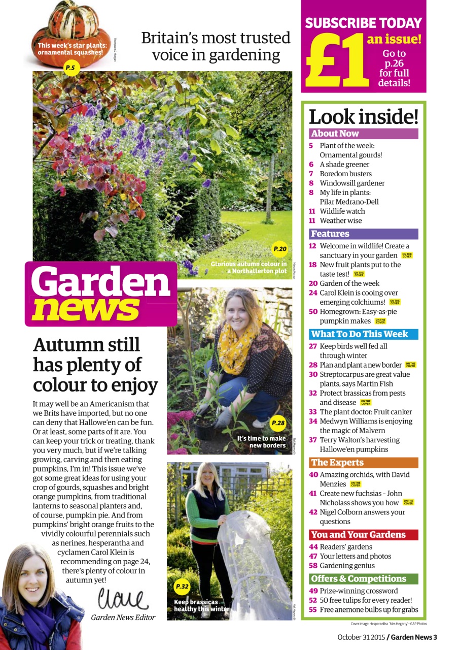 Garden News Preview Pages