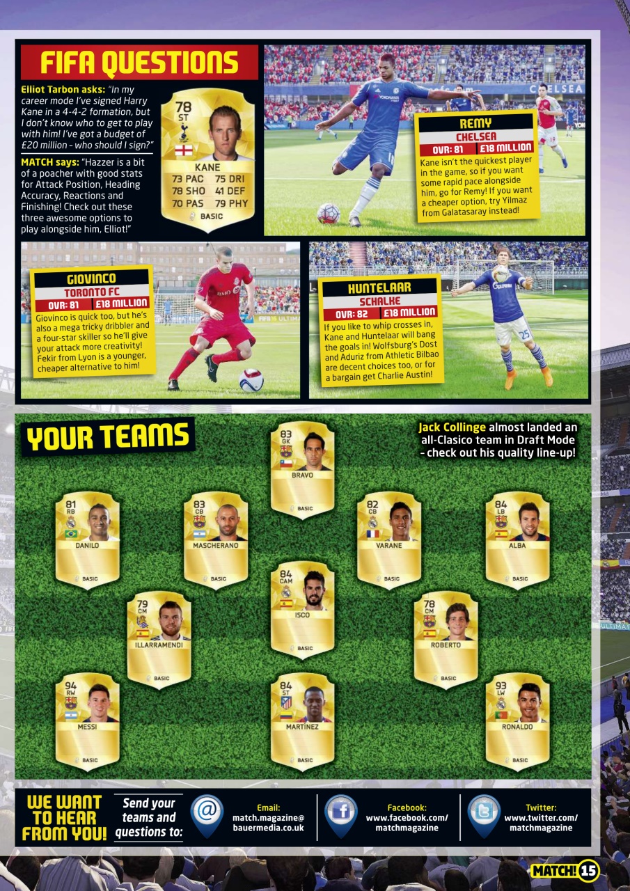 Match Preview Pages