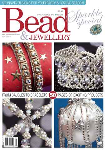 Bead & Jewellery Magazine issue WINTER SPARKLE SPECIAL