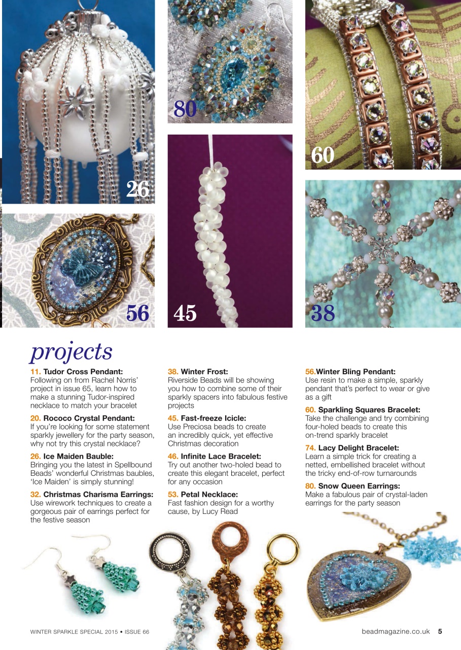 Bead & Jewellery Magazine Preview Pages
