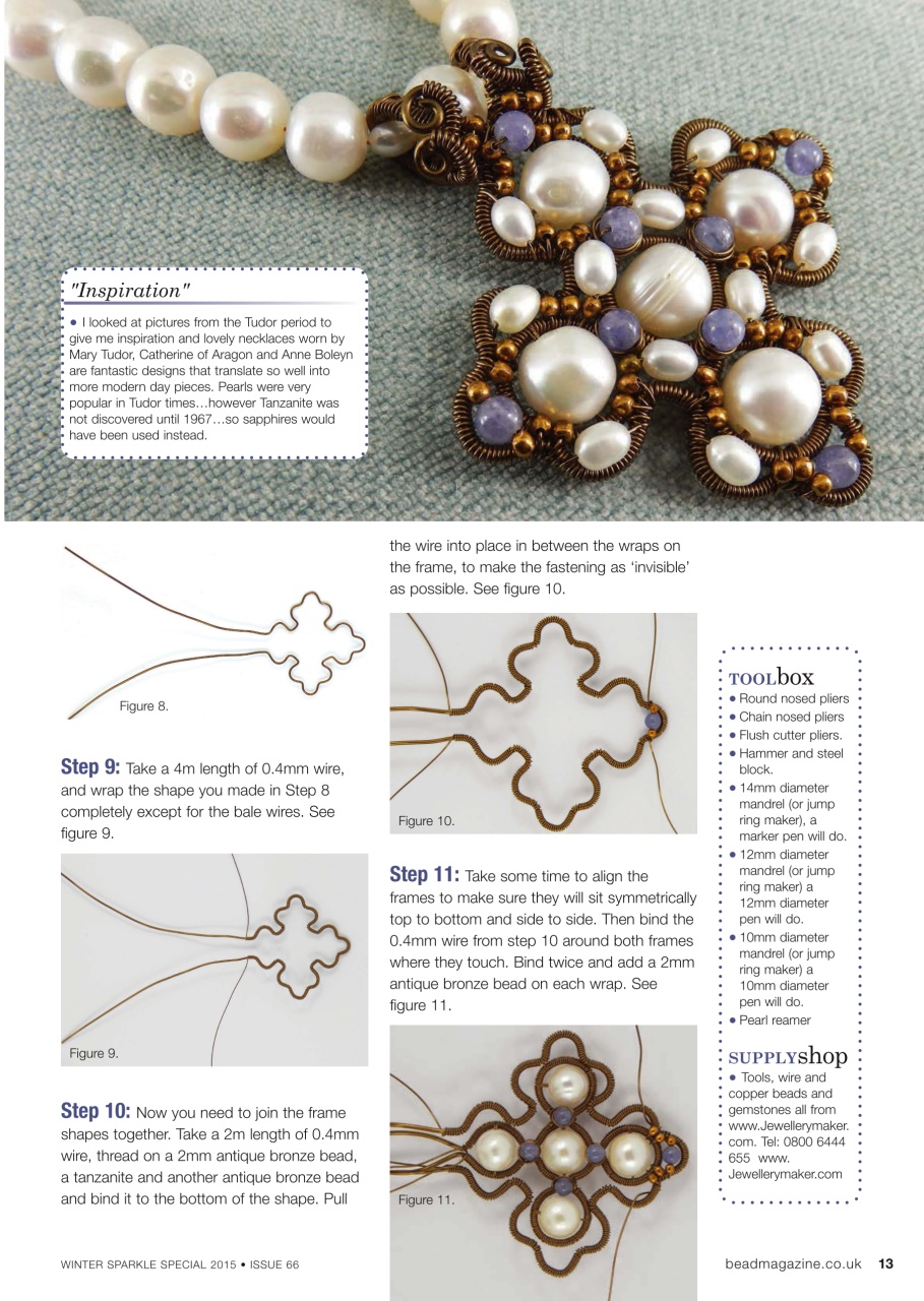Bead & Jewellery Magazine Preview Pages