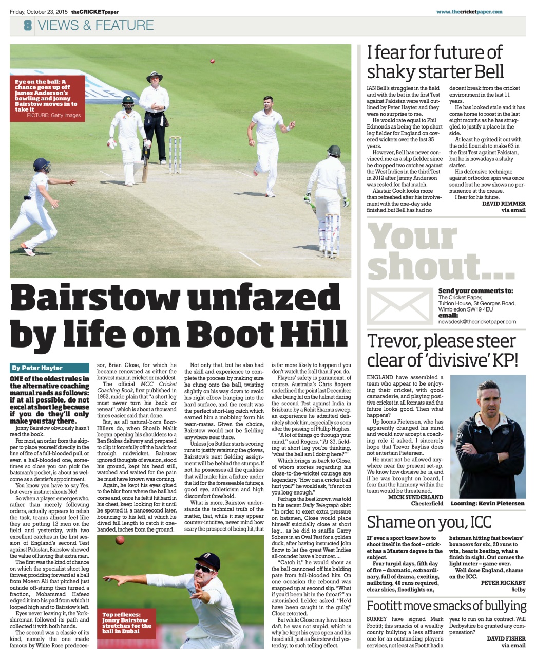 The Cricket Paper Preview Pages
