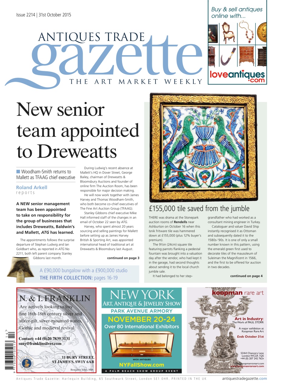 Antiques Trade Gazette Preview Pages