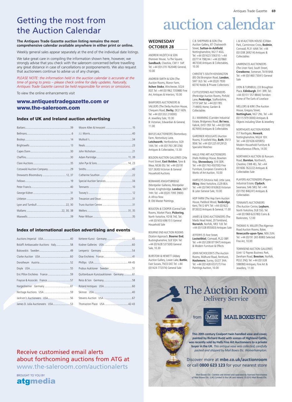 Antiques Trade Gazette Preview Pages
