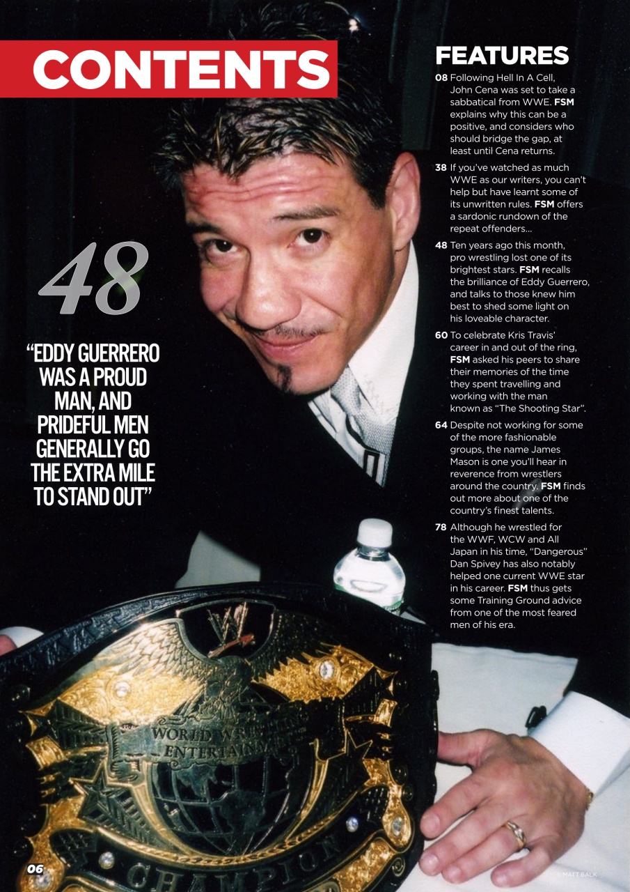 Wrestletalk Magazine Preview Pages