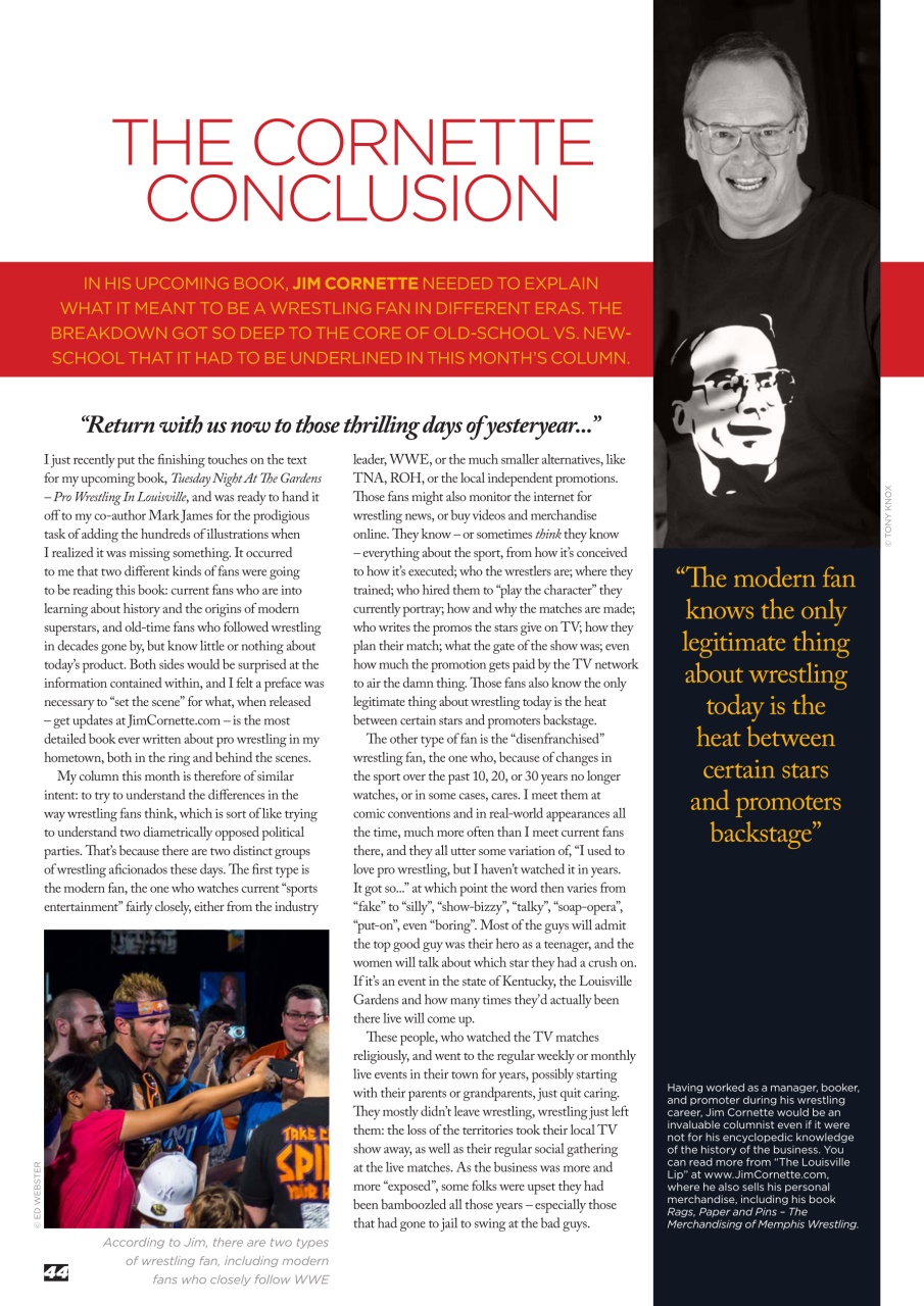 Wrestletalk Magazine Preview Pages