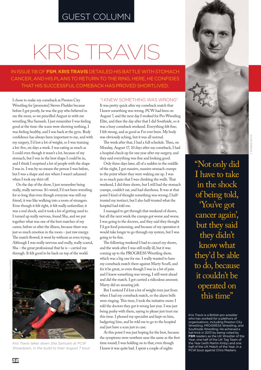 Wrestletalk Magazine Preview Pages