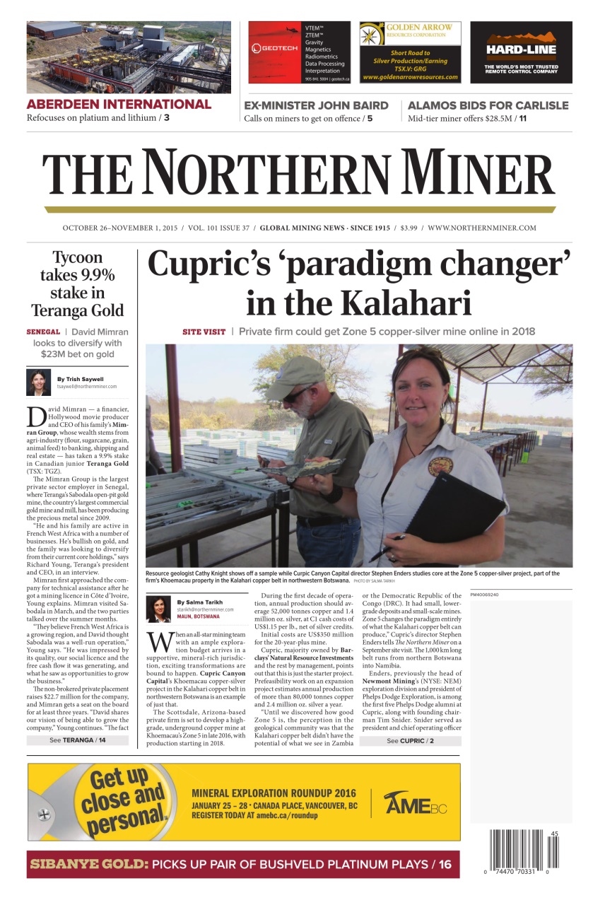The Northern Miner Preview Pages