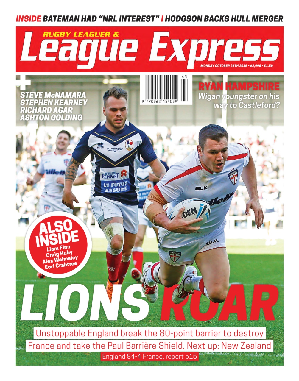 League Express Preview Pages