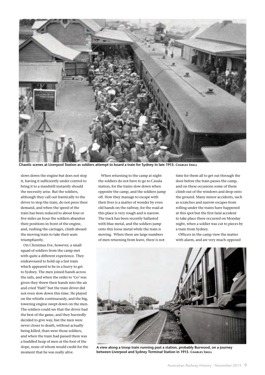 Australian Railway History Preview Pages