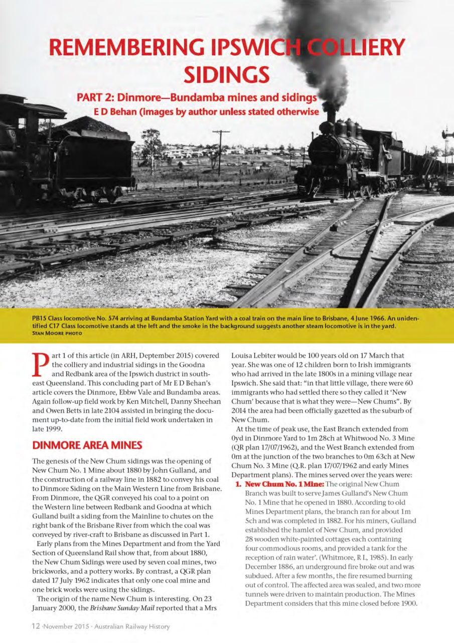 Australian Railway History Preview Pages