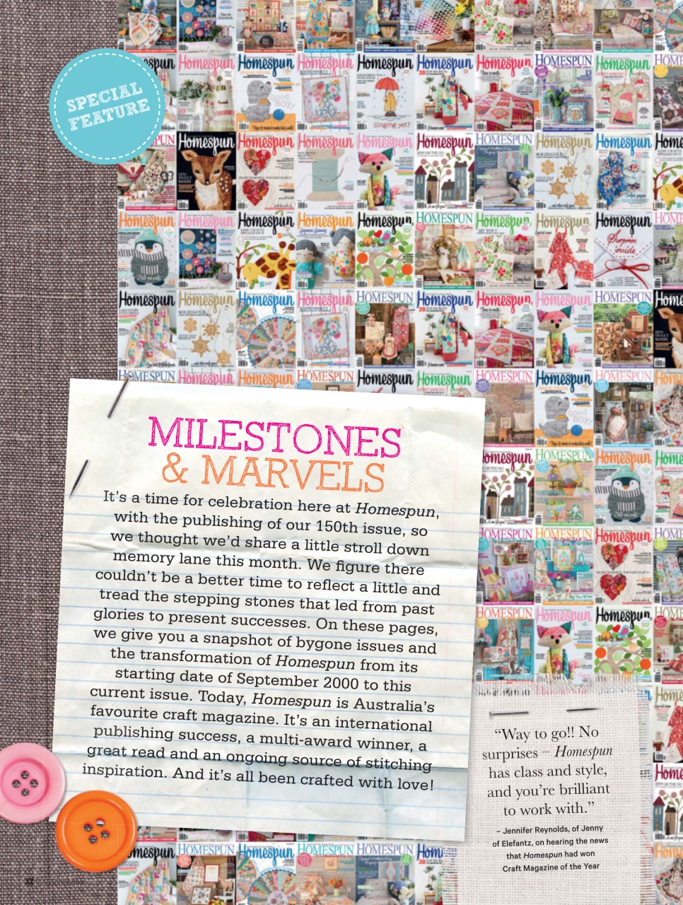 Homespun Preview Pages