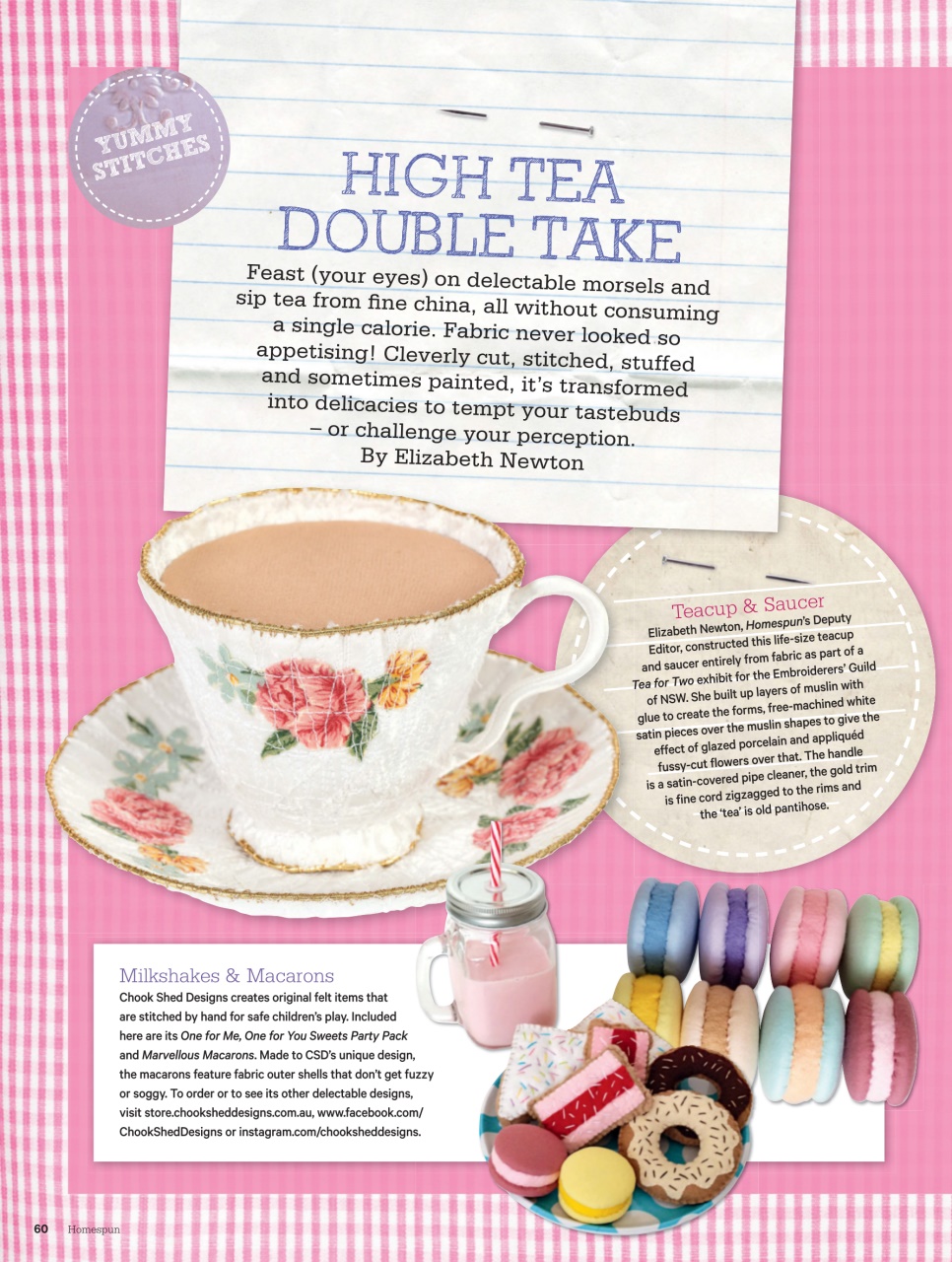 Homespun Preview Pages