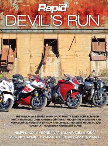 Rapid issue Rapid Specials: Devil's Run