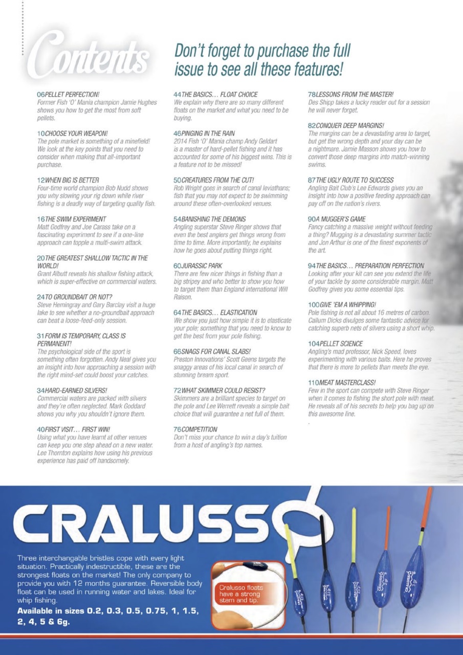 Fishing Reads Preview Pages