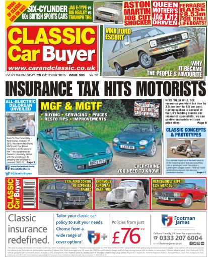 Classic Car Buyer issue 