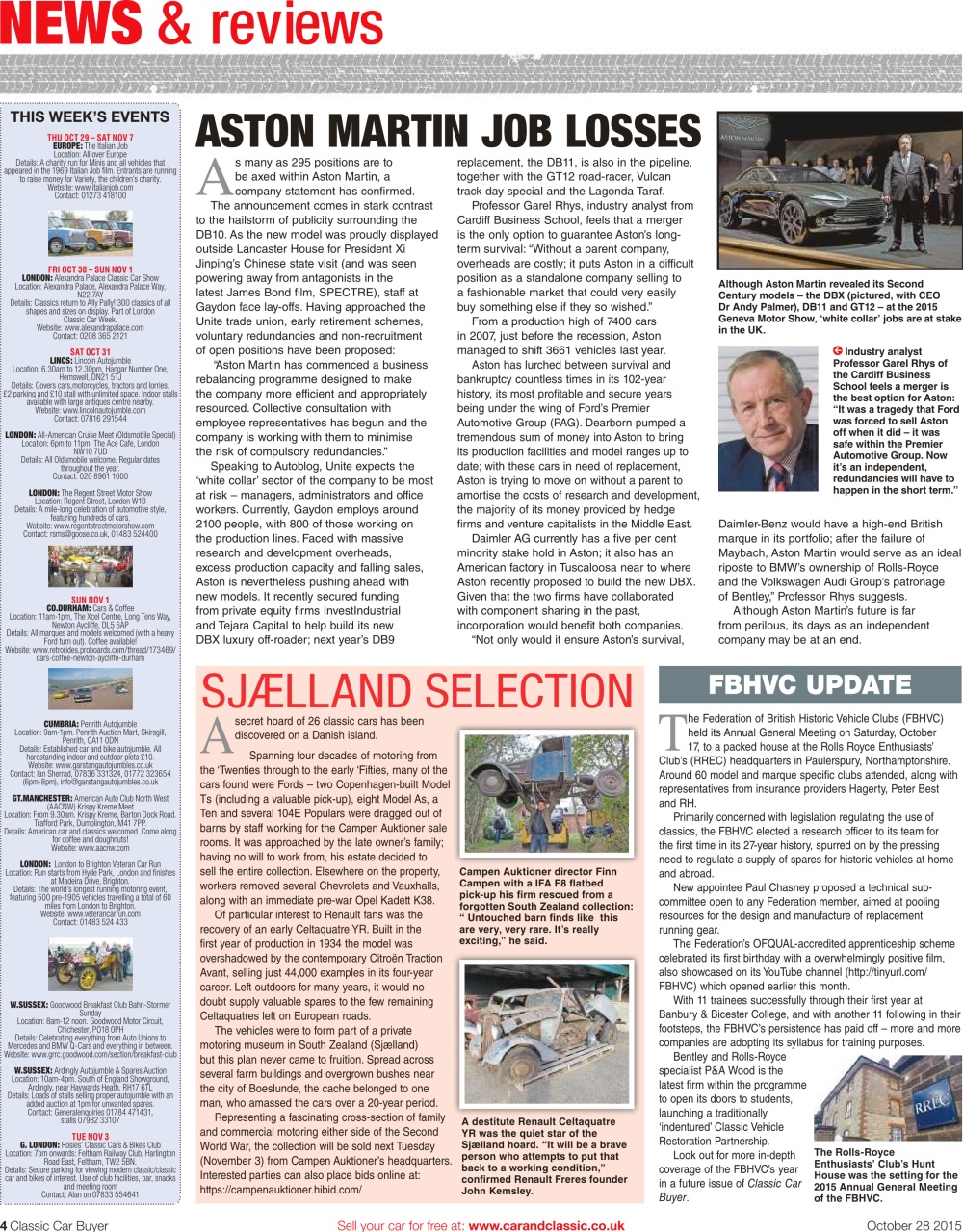 Classic Car Buyer Preview Pages