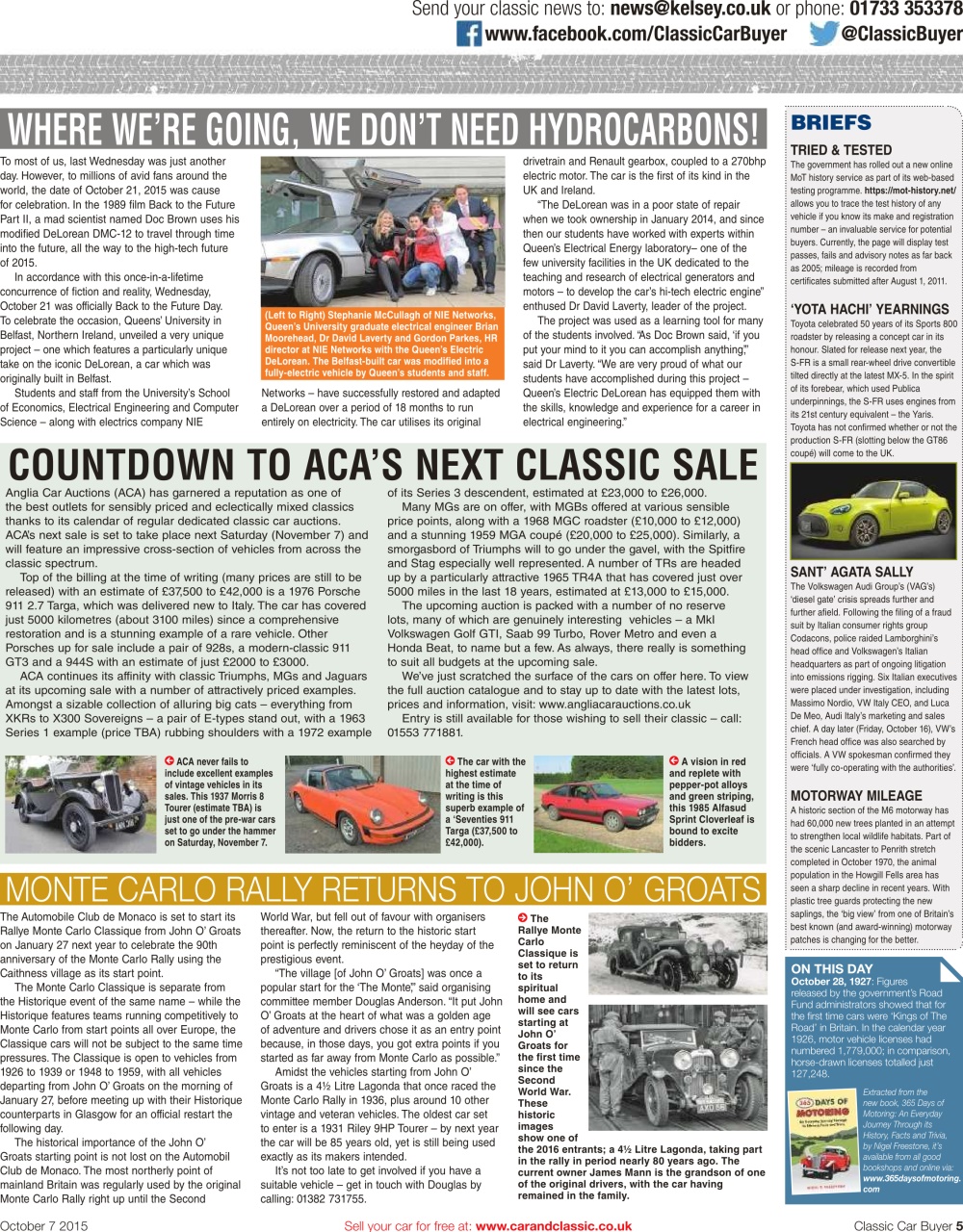 Classic Car Buyer Preview Pages