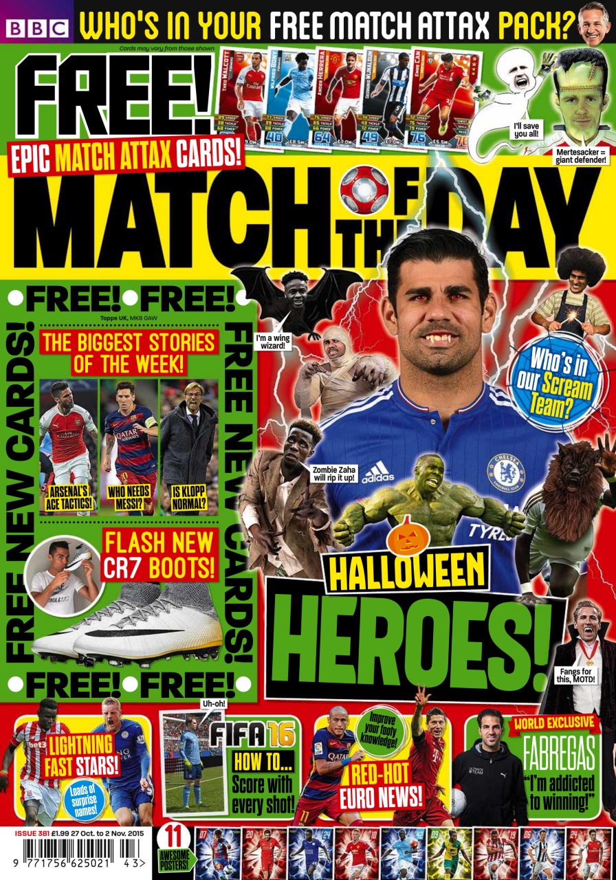 Match of the Day Preview Pages