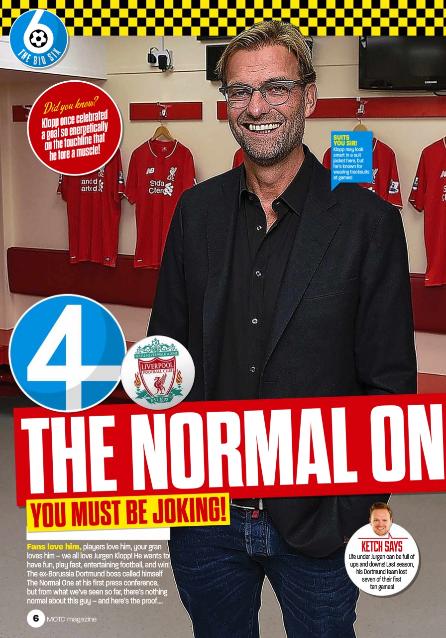 Match of the Day Preview Pages