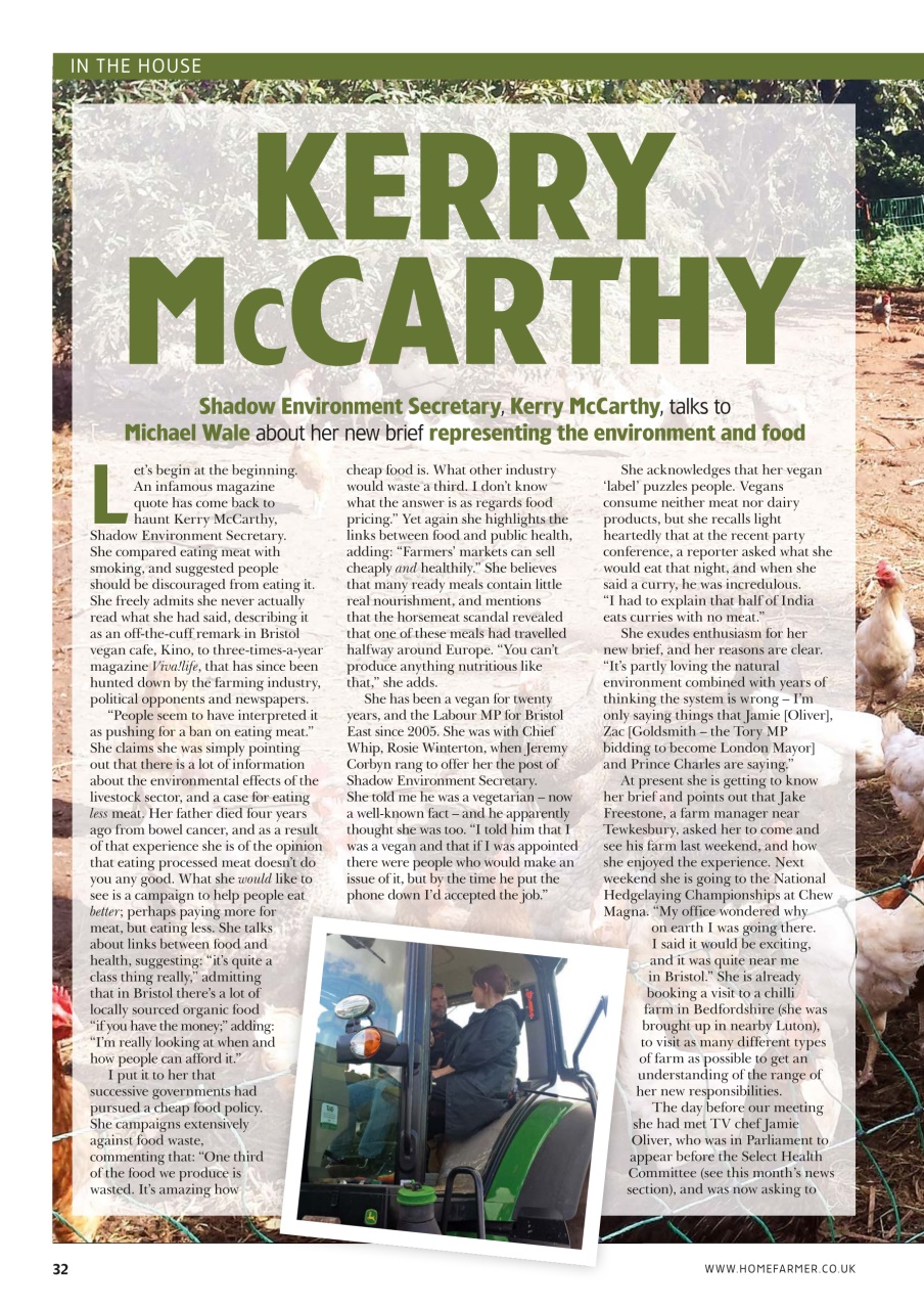 Home Farmer Magazine Preview Pages
