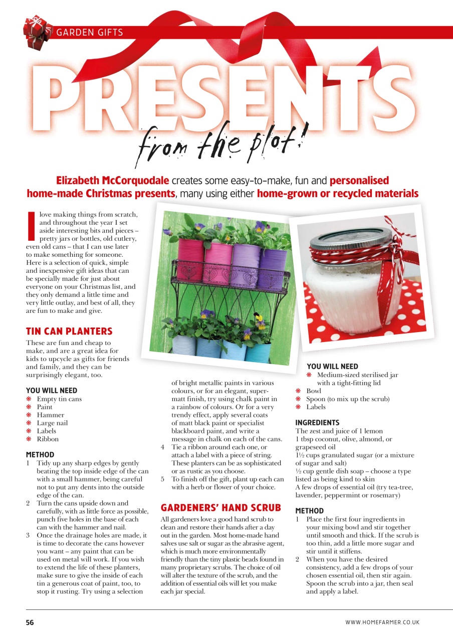 Home Farmer Magazine Preview Pages