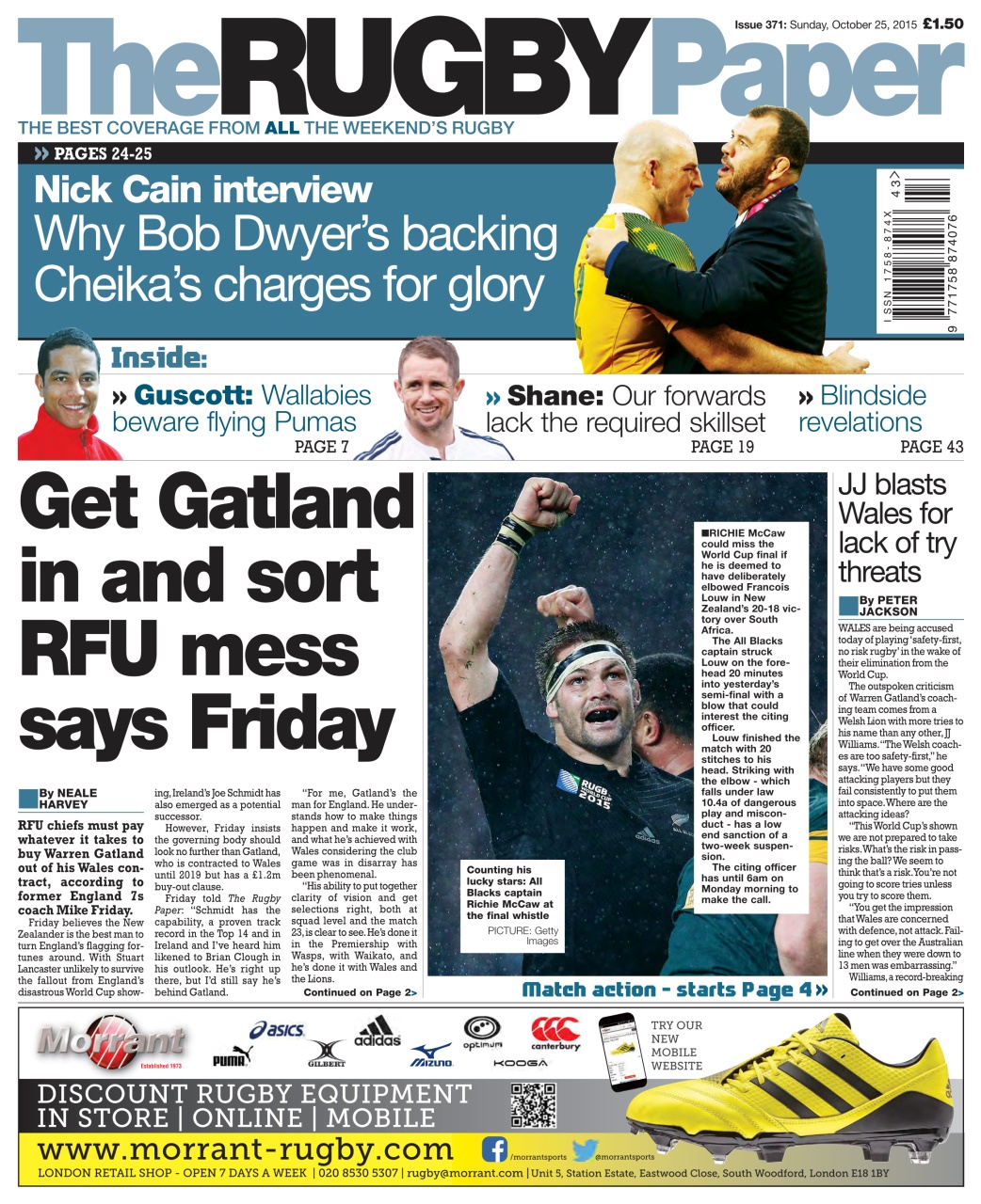 The Rugby Paper Preview Pages