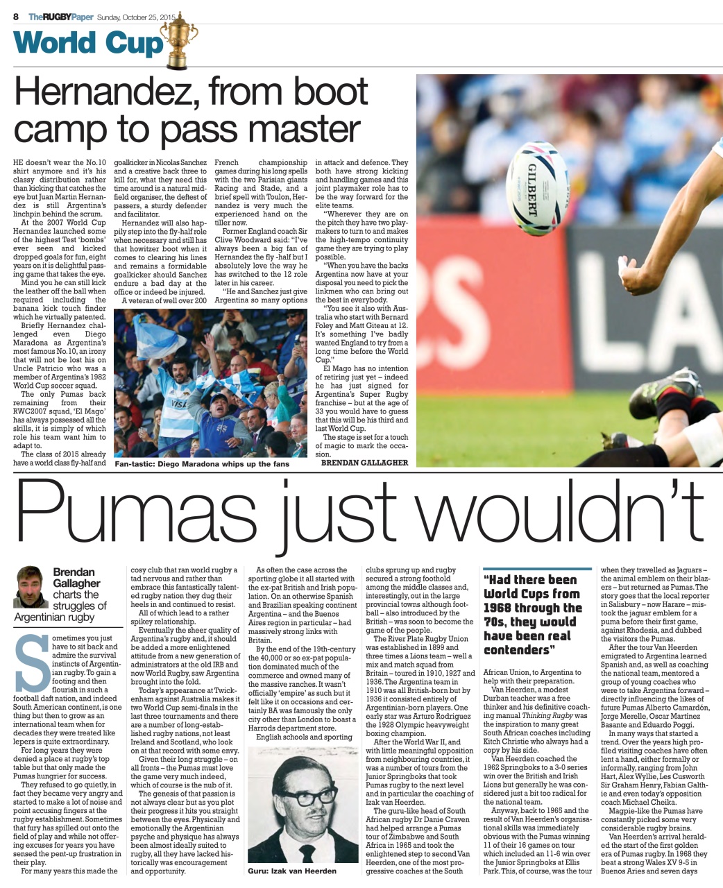 The Rugby Paper Preview Pages