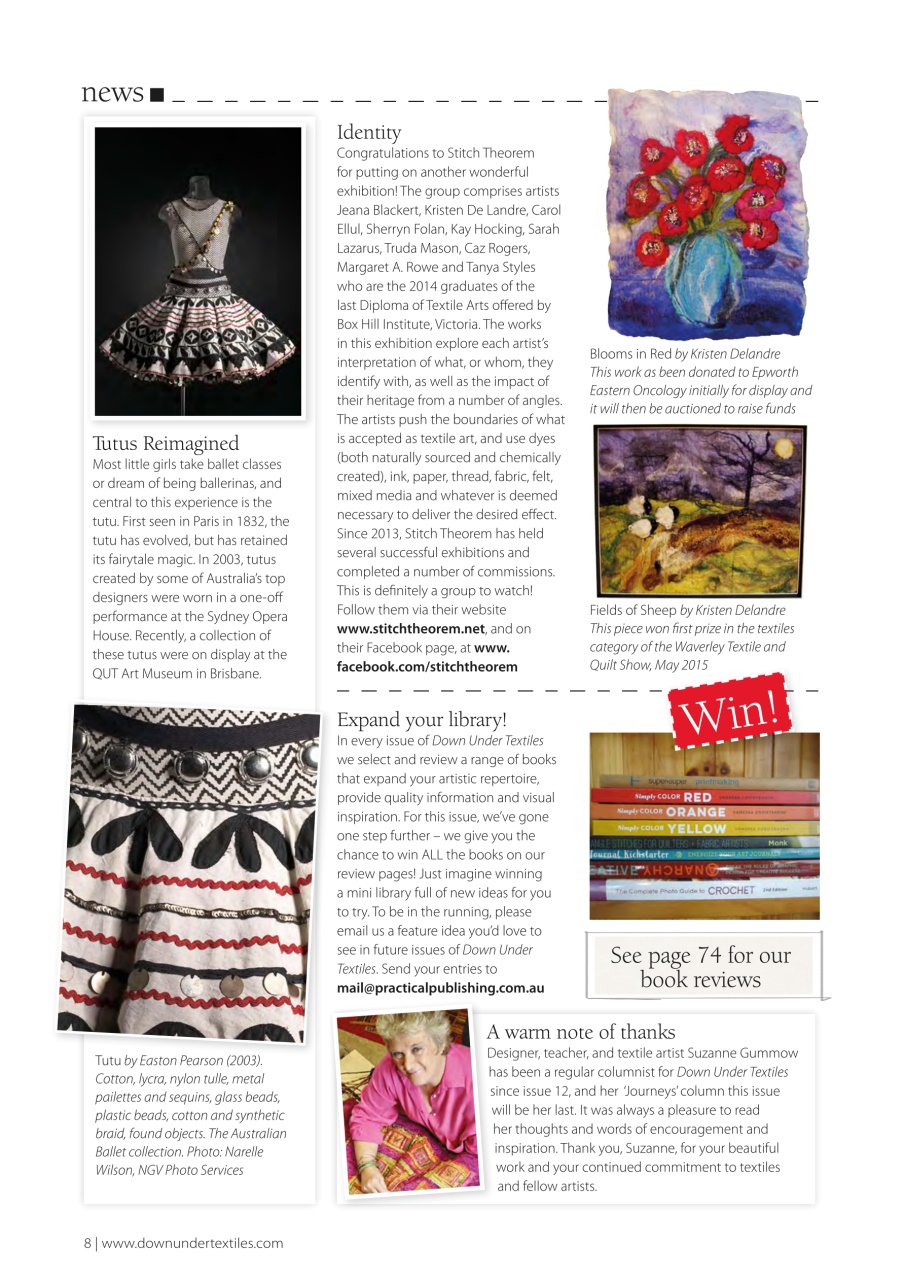 Down Under Textiles Preview Pages