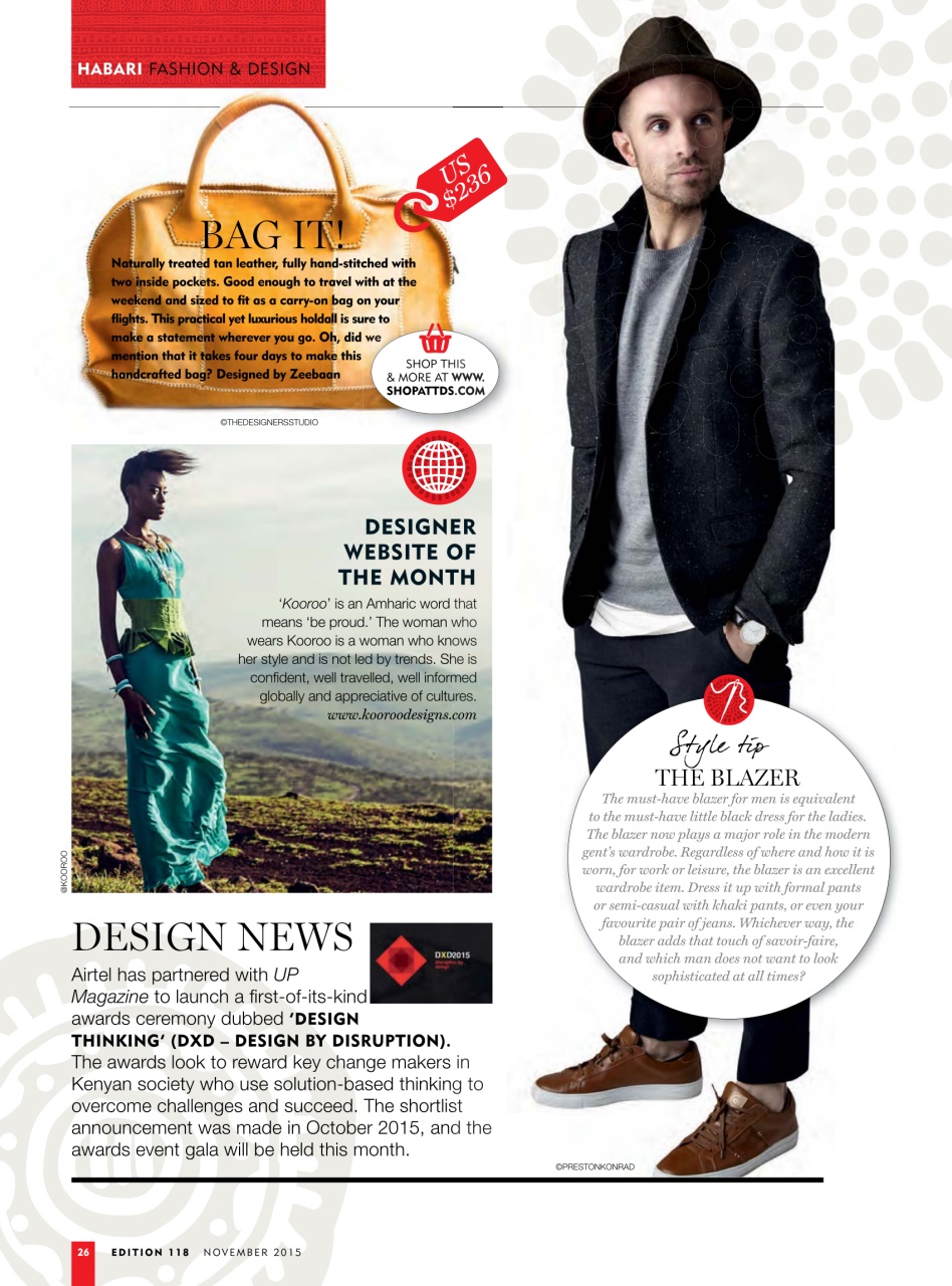 MSAFIRI – Kenya Airways Inflight Preview Pages