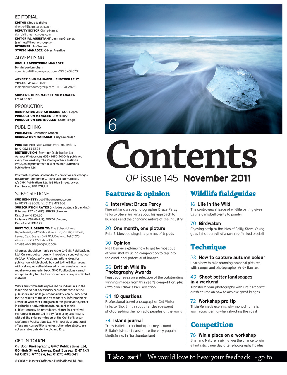 Outdoor Photography Preview Pages