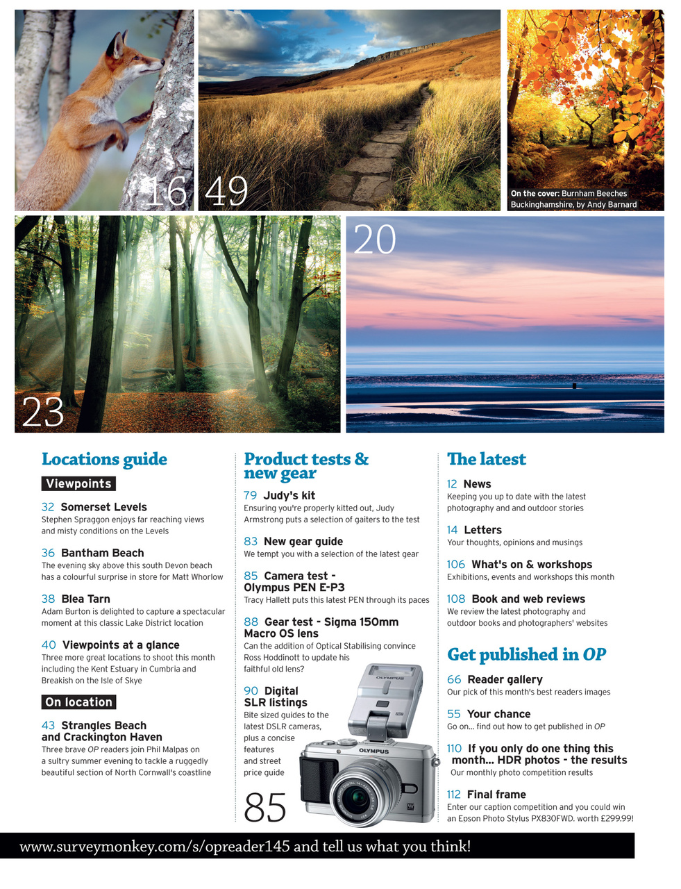 Outdoor Photography Preview Pages