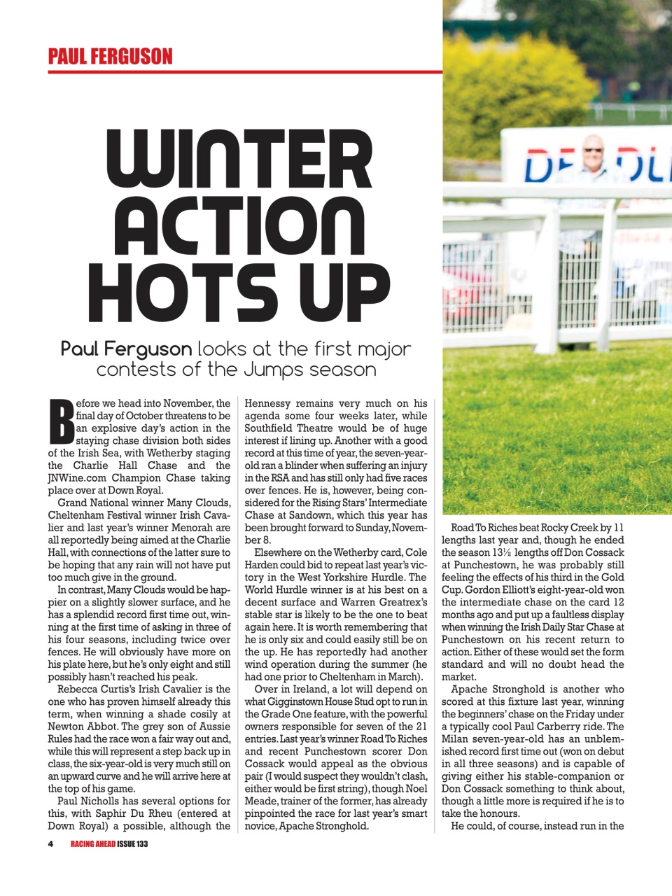 Racing Ahead Preview Pages