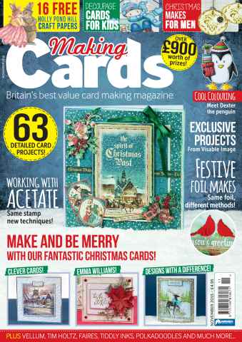 Making Cards & Papercraft issue November 2015