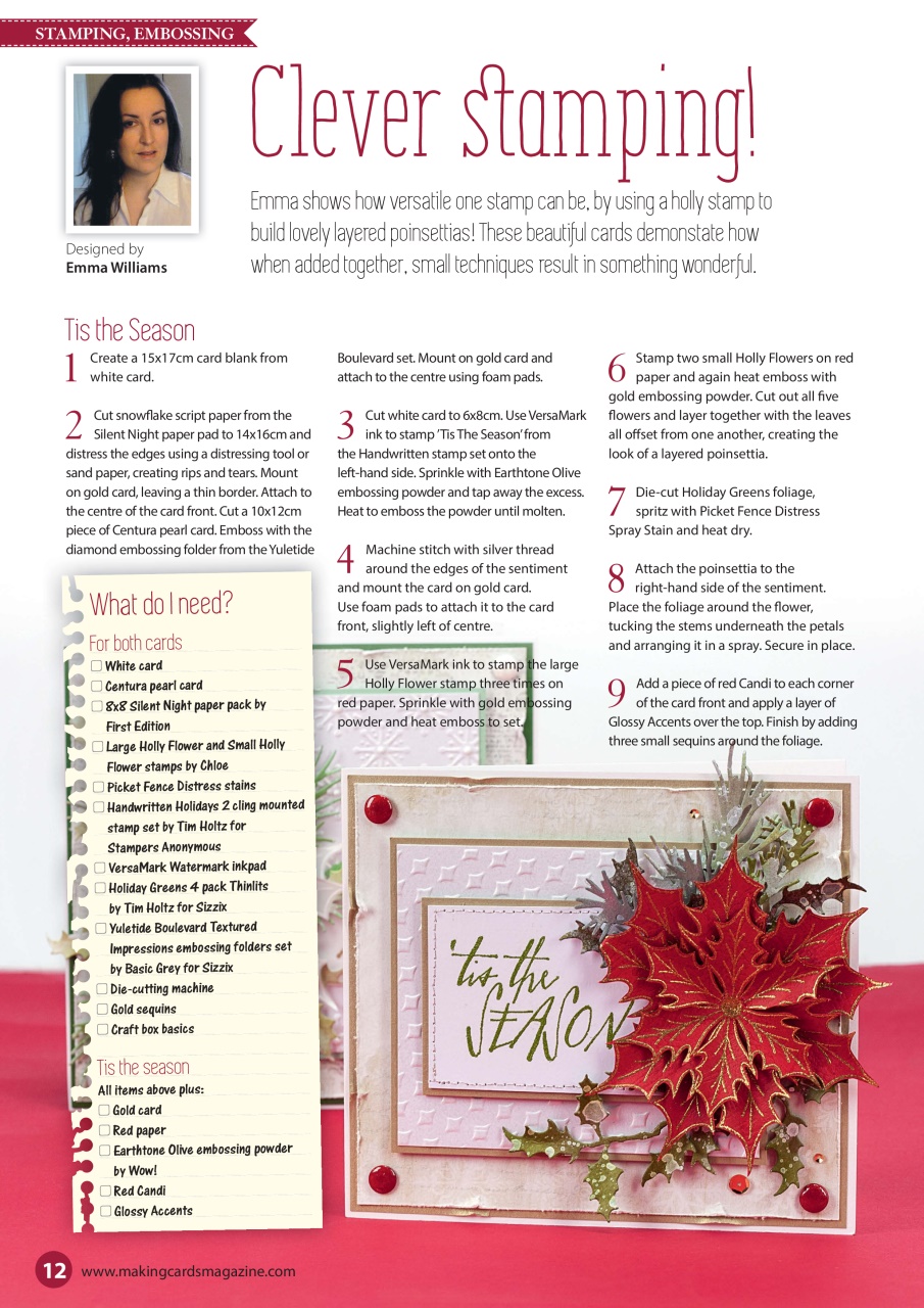 Making Cards & Papercraft Preview Pages