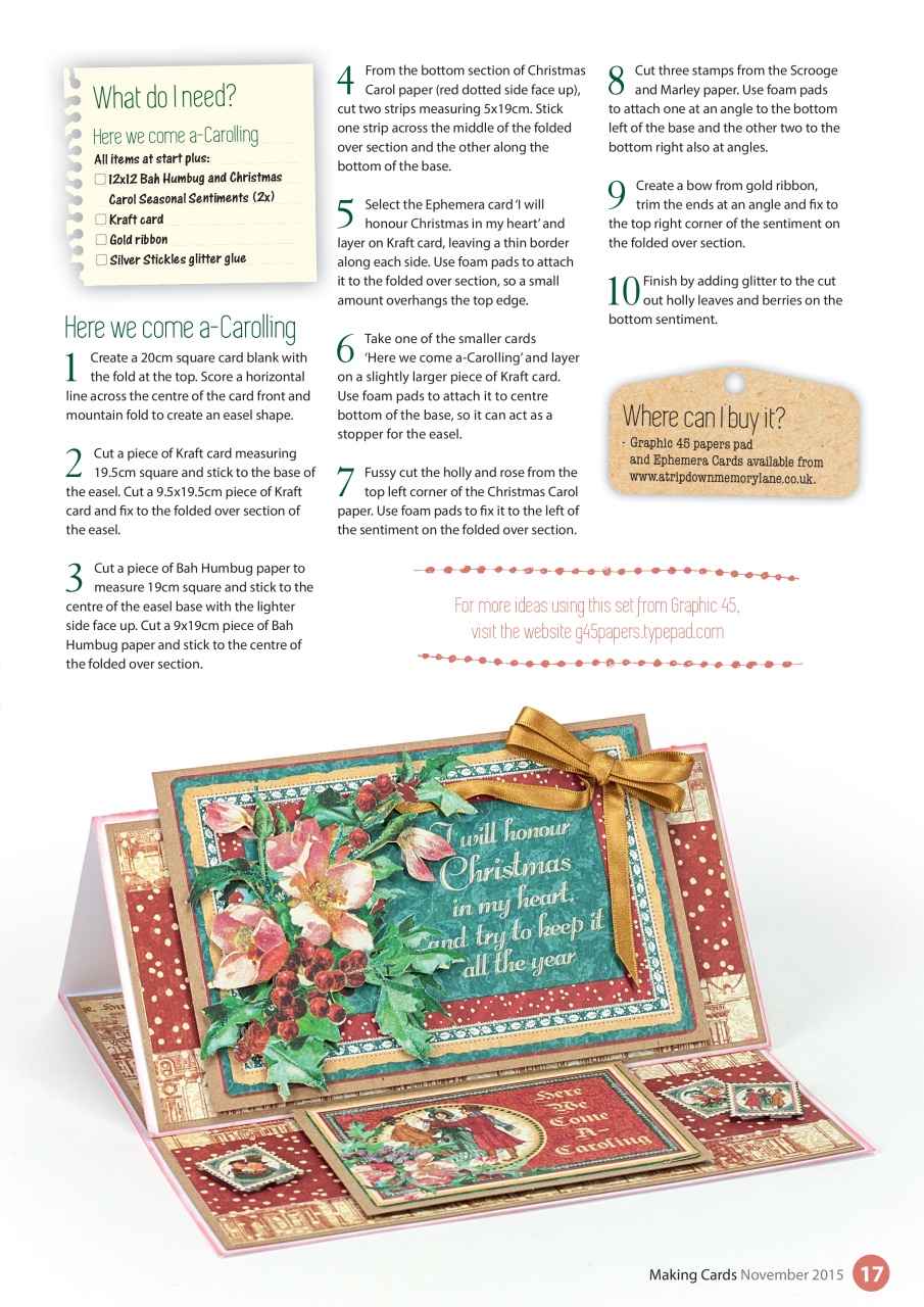 Making Cards & Papercraft Preview Pages