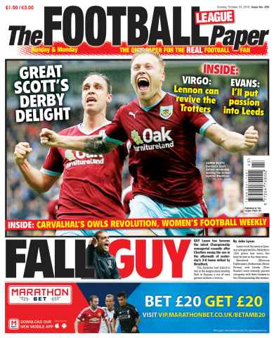 The Football League Paper issue 25th October 2015