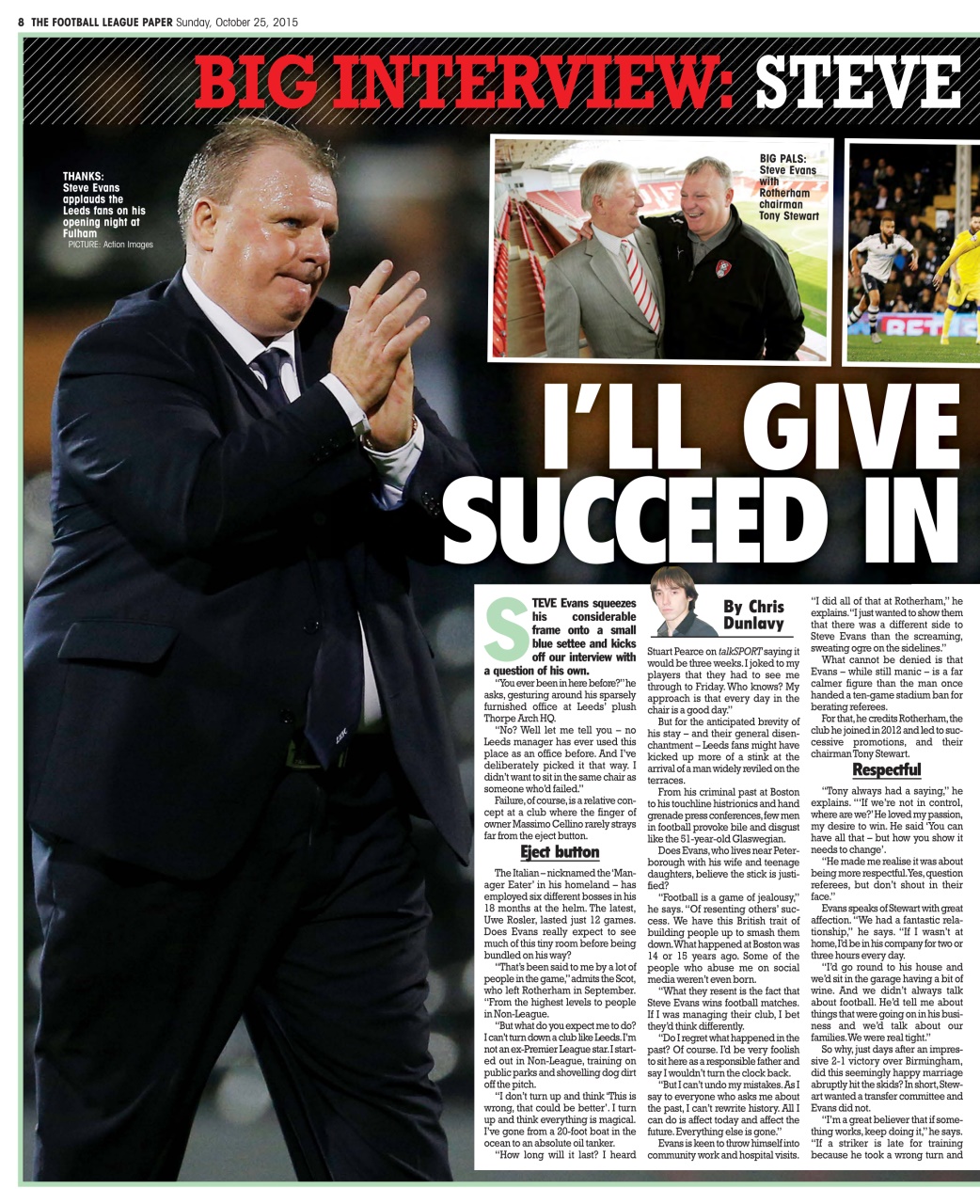 The Football League Paper Preview Pages