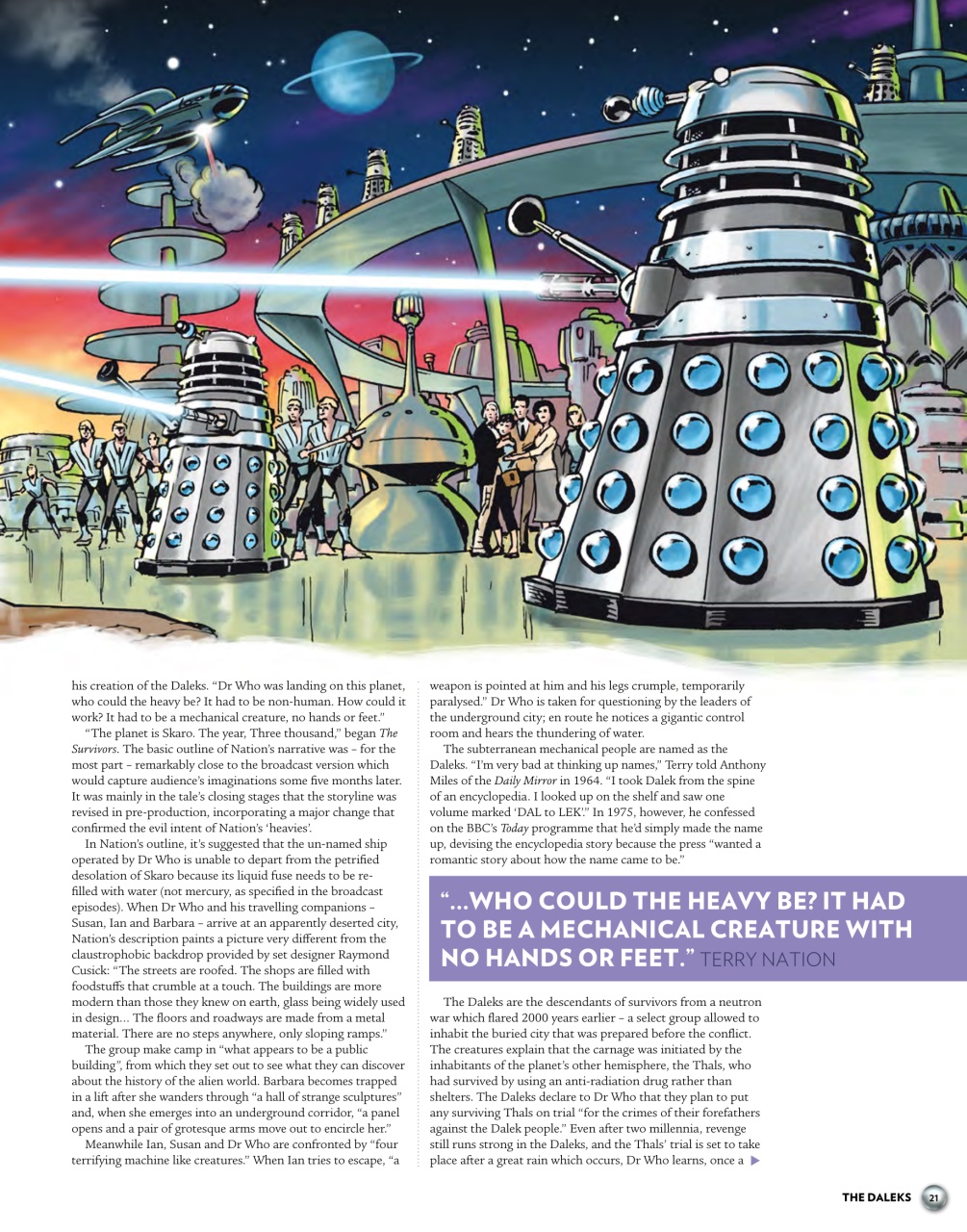 Doctor Who Magazine Preview Pages