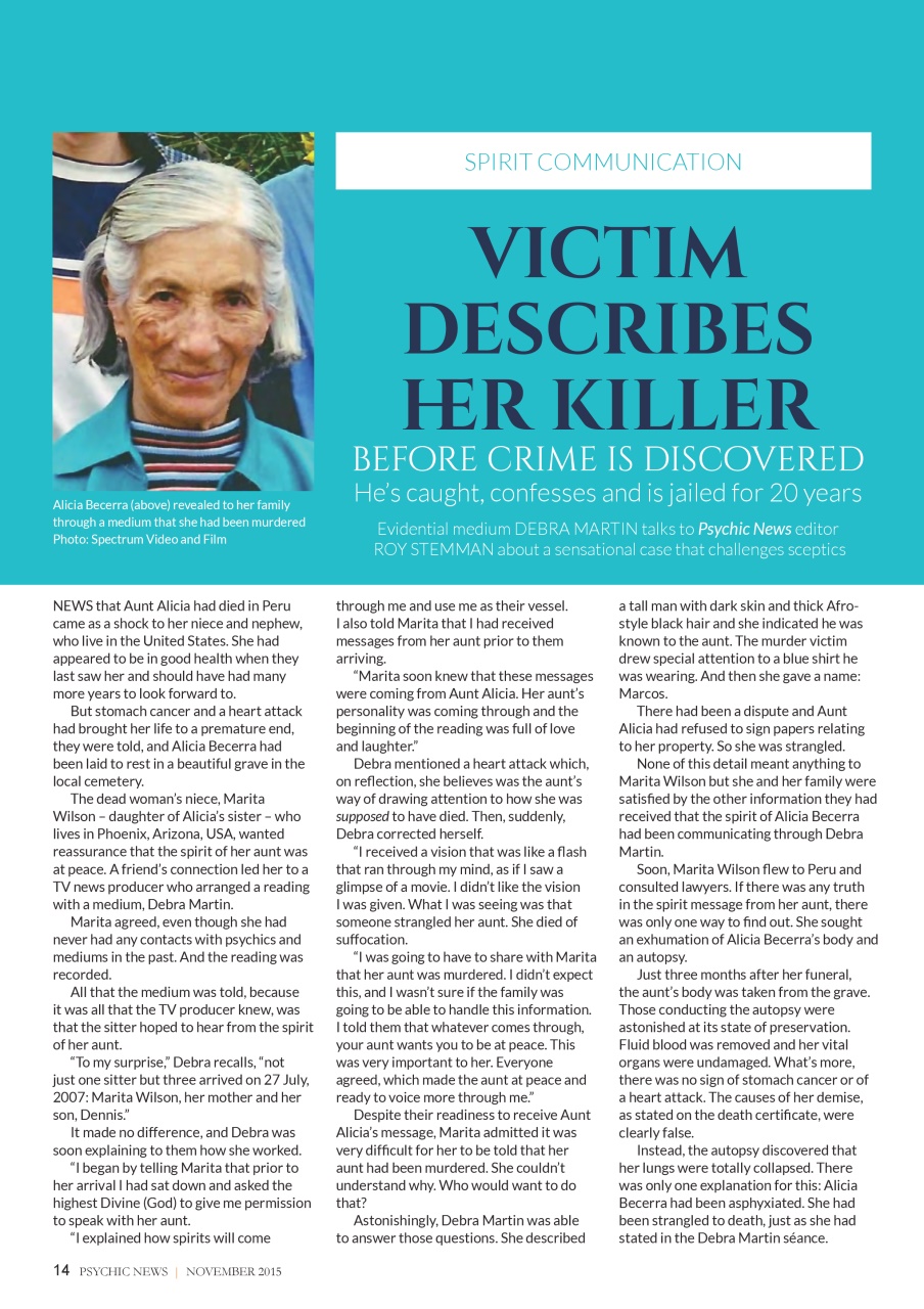 Psychic News Preview Pages