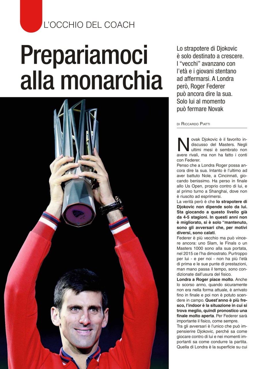 Il Tennis Italiano Preview Pages
