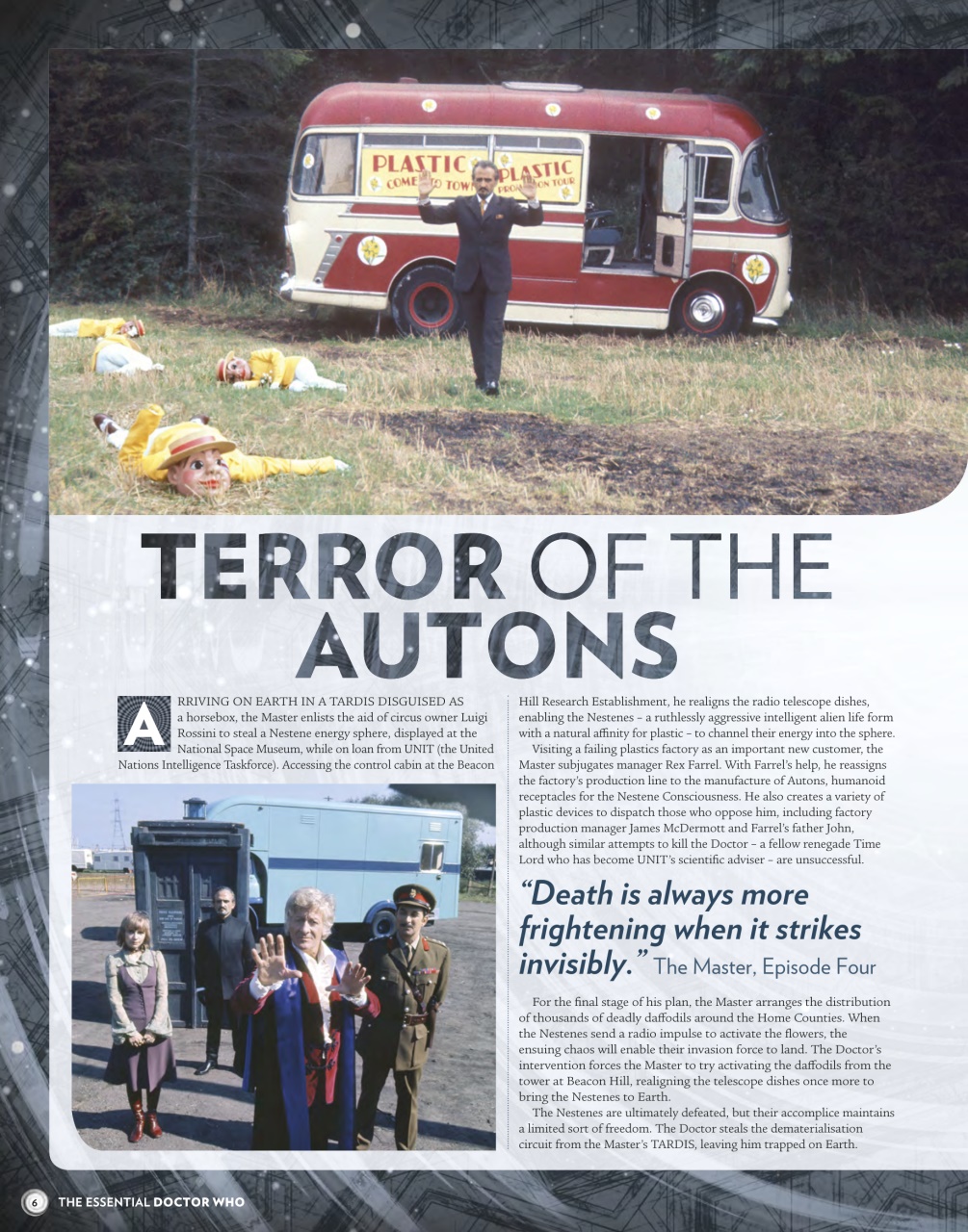 Doctor Who Magazine Preview Pages