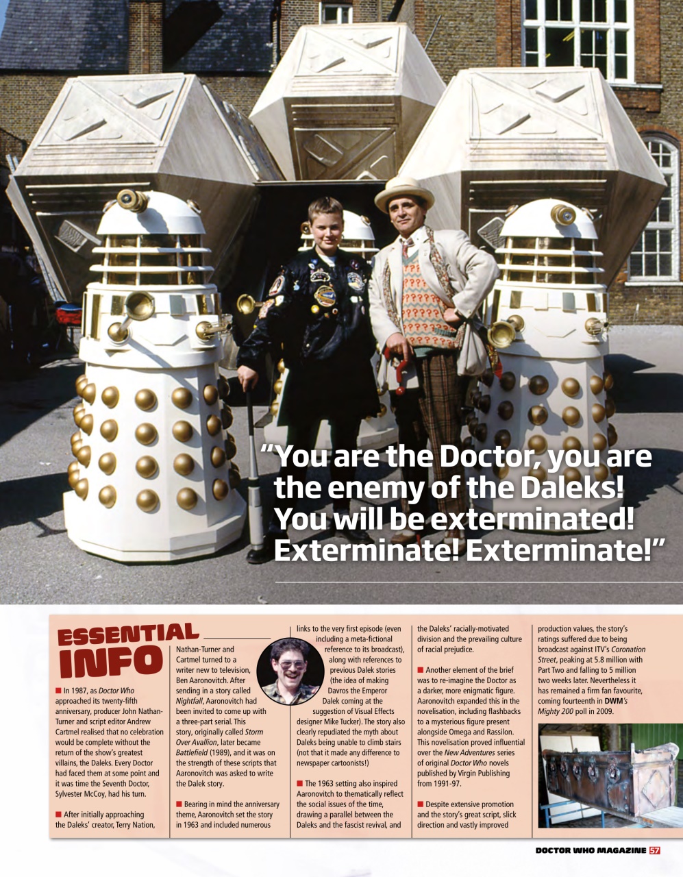 Doctor Who Magazine Preview Pages