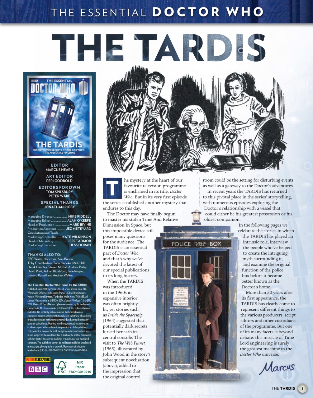 Doctor Who Magazine Preview Pages
