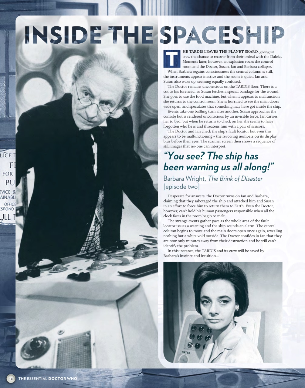 Doctor Who Magazine Preview Pages