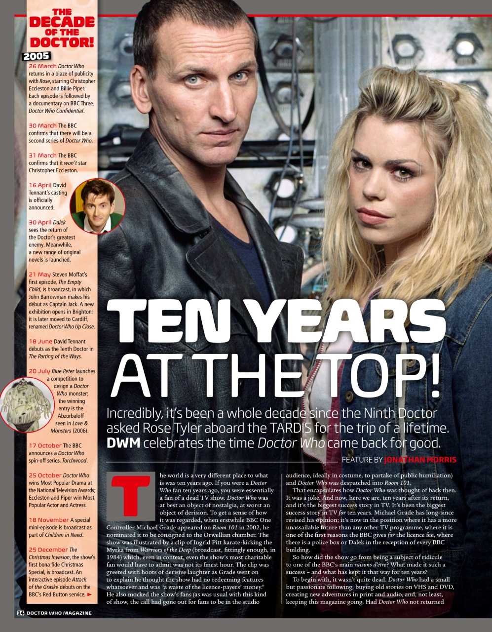 Doctor Who Magazine Preview Pages