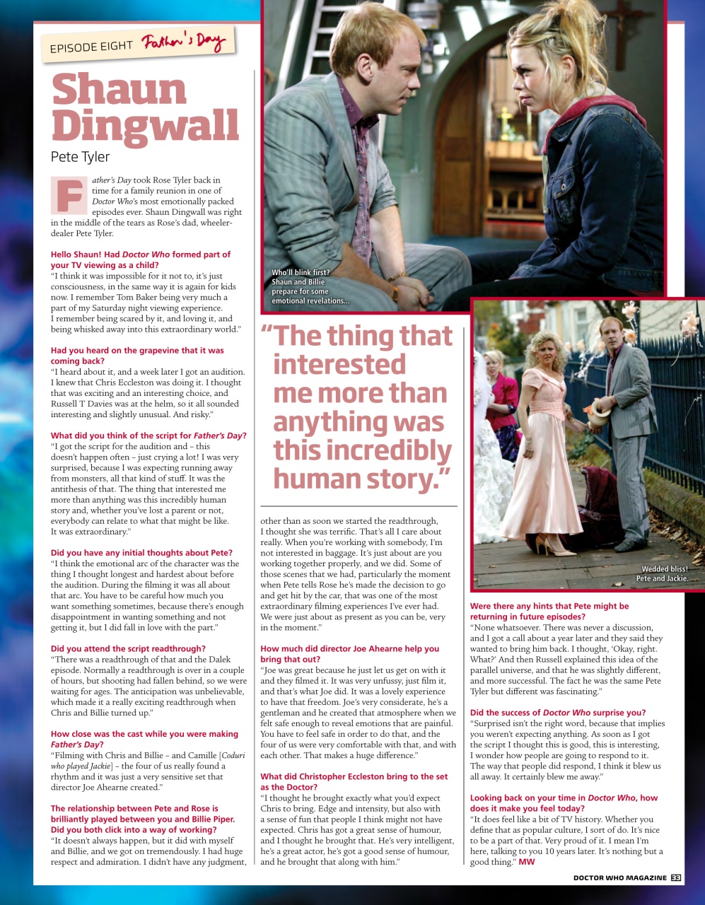 Doctor Who Magazine Preview Pages