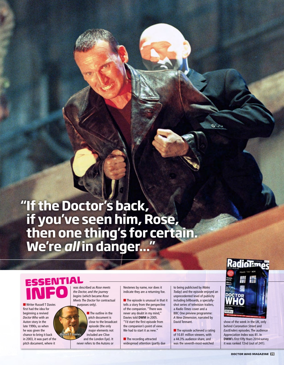 Doctor Who Magazine Preview Pages