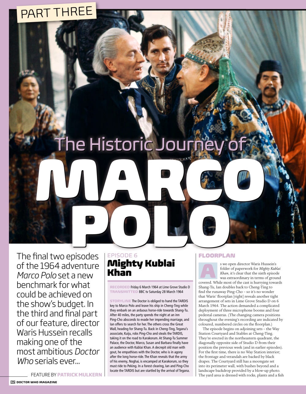 Doctor Who Magazine Preview Pages