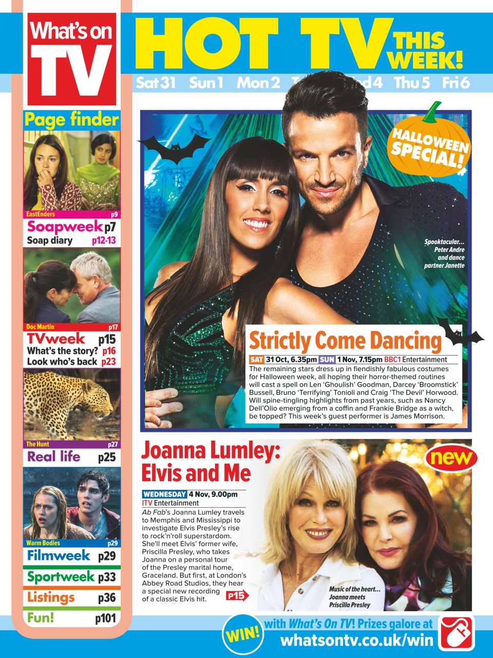 What's on TV Preview Pages